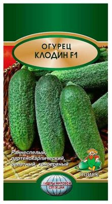Огурец Клодин F1, 10 шт. Голладндия Огурец Клодин F1, 10 шт. Голладндия фото